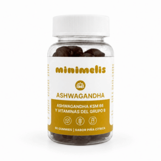 MINIMELIS ASHWAGANDHA KSM66 VIT C 60 GUMMIES