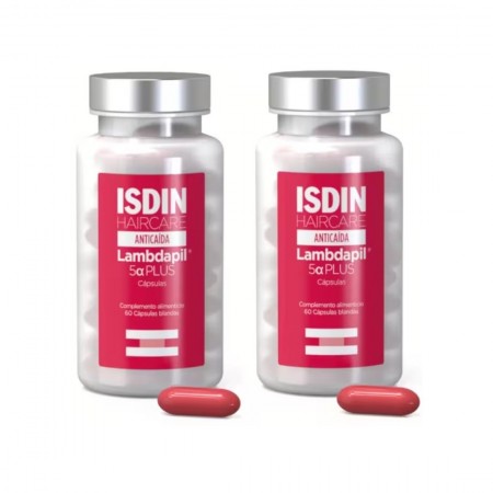 ISDIN HAIRCARE PACK LAMBDAPIL ANTICAIDA 5ALFA PLUS 120 CAPSULAS