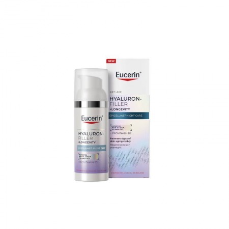 EUCERIN HYALURON FILLER +LONGEVITY EPIGENETIC CREMA DE NOCHE 50 ML