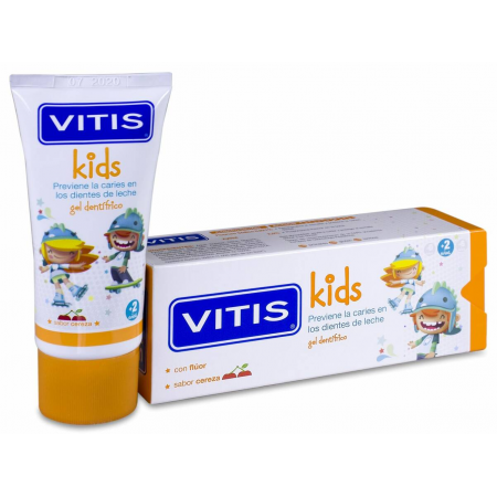 VITIS KIDS GEL DENTIFRICO INFANTIL SABOR CEREZA 50 ML