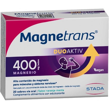 MAGNETRANS DUOAKTIV 400 MG 20 COMPRIMIDOS