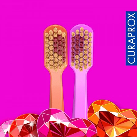 CURAPROX DUPLO CEPILLO 5460 ULTRA SOFT LOVE EDITION 2 CEPILLOS
