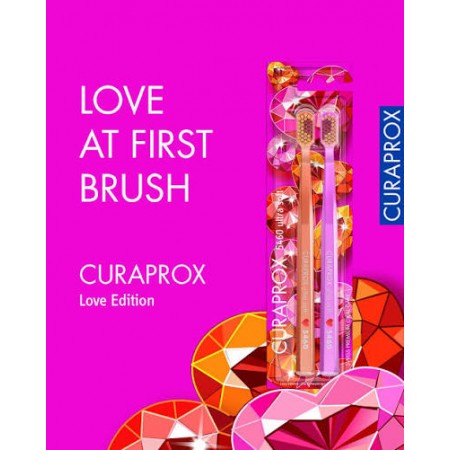 CURAPROX DUPLO CEPILLO 5460 ULTRA SOFT LOVE EDITION 2 CEPILLOS