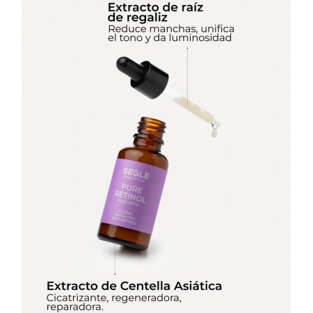 SEGLE COFRE ANTIAGING PURE RETINOL SERUM 30 ML + PURE RETINOL CREMA CREMA 50 ML