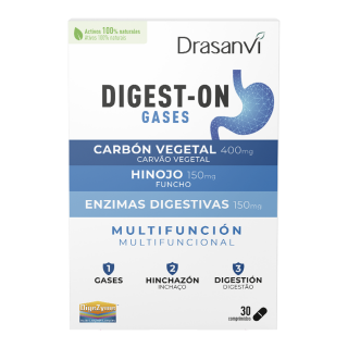 DRASANVI DIGEST-ON GASES 30 COMPRIMIDOS