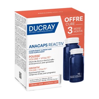 DUCRAY ANACAPS REACTIV PACK 3 MESES 90 CAPSULAS