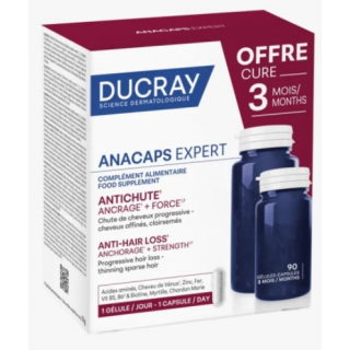 DUCRAY ANACAPS EXPERT PACK 3 MESES 90 CAPSULAS