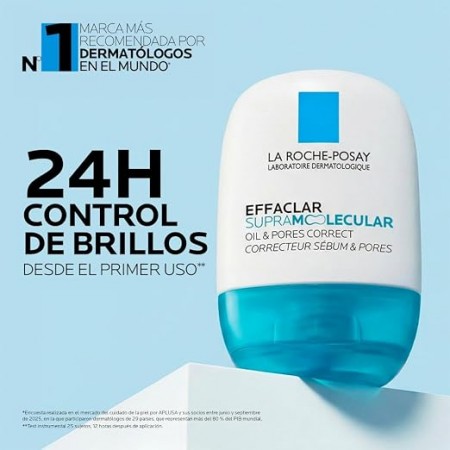 LA ROCHE POSAY EFFACLAR SUPRA MOLECULAR CORRECTOR SEBO Y POROS GEL MATIFICANTE FRESCO 40 ML