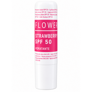 FLOWER LIP BALM SPF50 LABIAL SABOR FRESA 4,8 G
