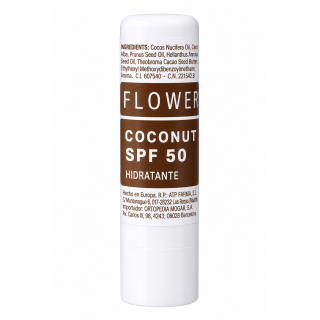 FLOWER LIP BALM SPF50 LABIAL SABOR COCONUT 4,8 G