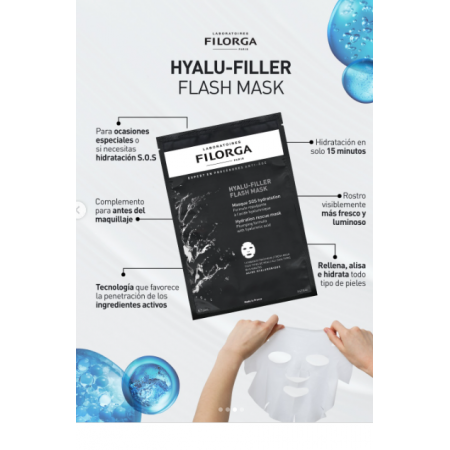 FILORGA HYALU-FILLER FLASH MASK HIDRATANTE SOS MASCARILLA 20ML