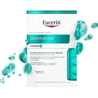 EUCERIN DERMOPURE CLINICAL PROBIOM8 RUTINA CON PROBIOTICOS 8 SEMANAS 4 PRODUCTOS