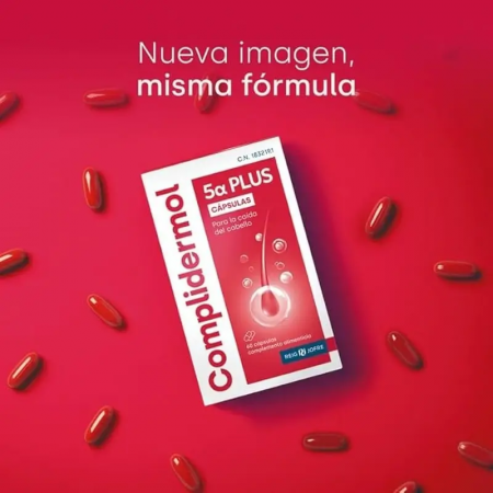 COMPLIDERMOL 5ALFA PLUS 60 CAPSULAS