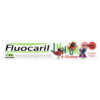 FLUOCARIL JUNIOR 6-12 AÑOS GEL FRUTOS ROJOS 75 ML