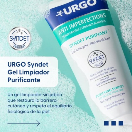 URGO SYNDET GEL LIMPIADOR PURIFICANTE 200 ML