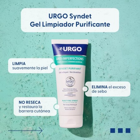 URGO SYNDET GEL LIMPIADOR PURIFICANTE 200 ML