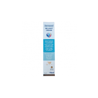 DERMAVEEL BB LIGHT CREAM  SPF 50 DARK SHADE 50G
