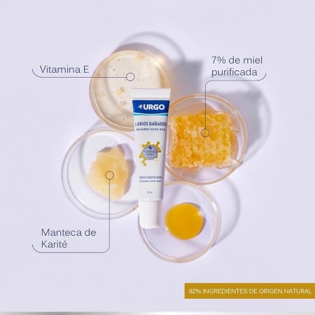 URGO LABIOS DAÑADOS BALSAMO 1 TUBO 10 ML