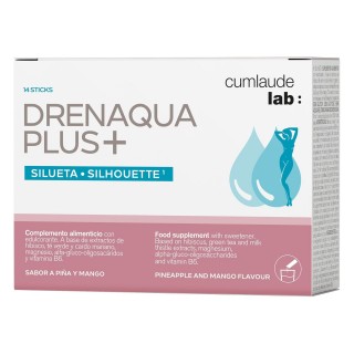 CUMLAUDE LAB: DRENAQUA PLUS+ 14 STICKS 2,88 G SABOR PIÑA Y MANGO
