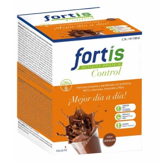 FORTIS ACTIVITY PROTEIN CONTROL CHOCOLATE 7 SOBRES