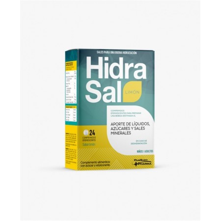 HIDRASAL LIMON 24 COMPRIMIDOS EFERVESCENTES