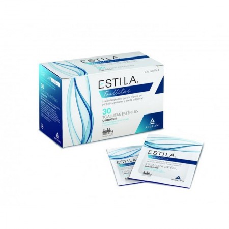 ESTILA TOALLITAS ESTERILES 30 UD