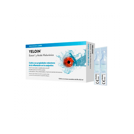 YELOIN COLIRIO MONODOSIS 0,5 ML 30 U