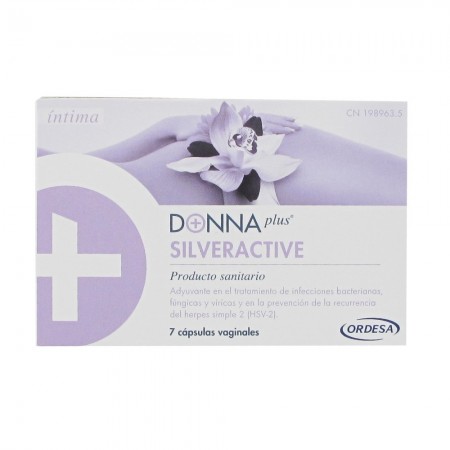 DONNA PLUS SILVERACTIVE 7 CAPSULAS VAGINALES