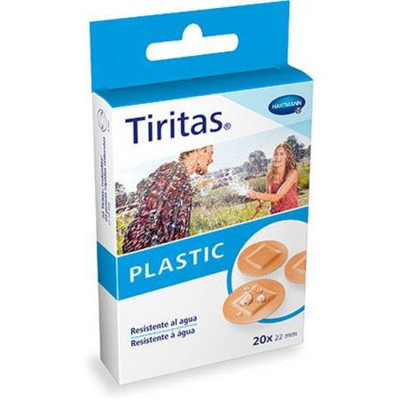 TIRITAS PLASTIC APOSITO ADHESIVO REDONDAS 22 MM
