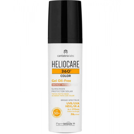 HELIOCARE 360¦ SPF 50+ COLOR GEL OIL-FREE PROTEC BRONZE INTENSE 50 ML