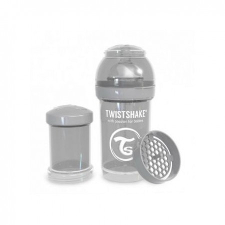 BIBERON TWISTSHAKE 180 ML GRIS