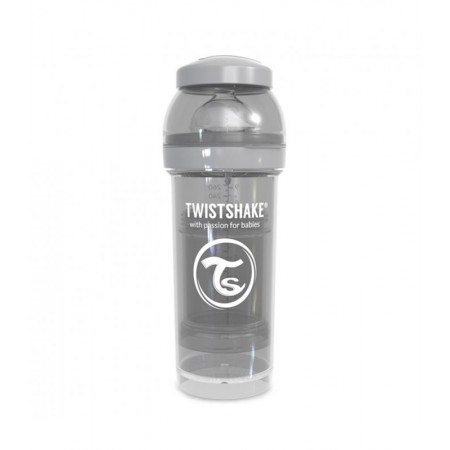 BIBERON TWISTSHAKE 260 ML GRIS