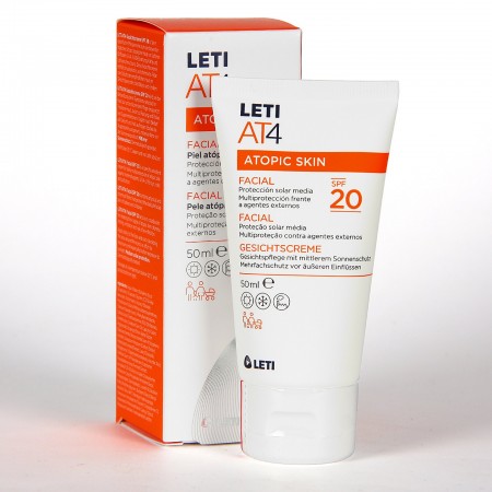 LETI AT-4 CREMA FACIAL SPF 20 50 ML