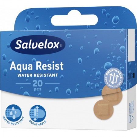 SALVELOX AQUA RESIST APOSITO ADHESIVO 20 APOSITO