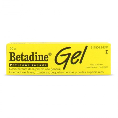 BETADINE 100 mg/g GEL CUTANEO 1 TUBO 30 g