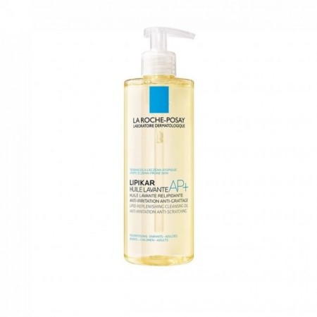 Vista de catálogo del aceite de ducha para piel atópica y seca La Roche-Posay Lipikar Aceite Lavante AP+ 750 ml